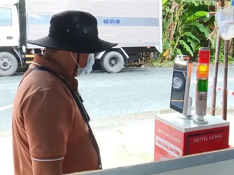 Cà Mau kiểm soát người ra vào tỉnh bằng AI