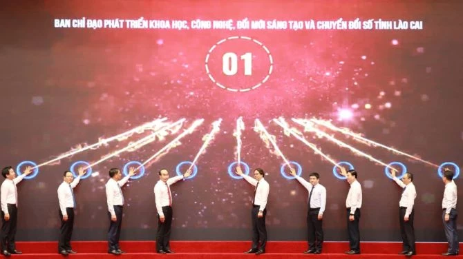 Lào Cai ban hành kế hoạch tạo đột phá khoa học công nghệ, đổi mới sáng tạo và chuyển đổi số quốc gia