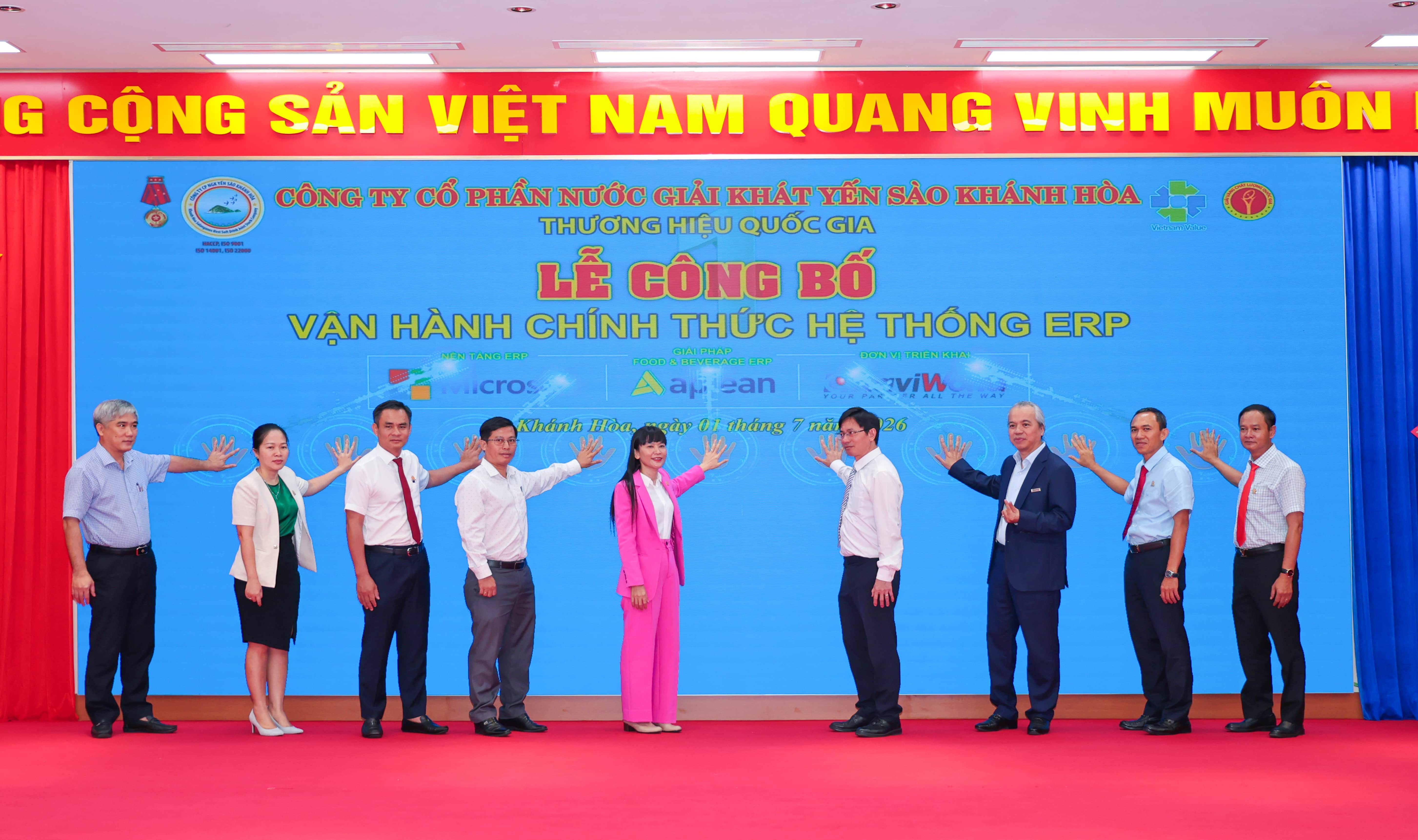 YẾN SÀO KHÁNH HOÀ CHÍNH THỨC VẬN HÀNH HỆ THỐNG QUẢN TRỊ DOANH NGHIỆP TOÀN DIỆN
