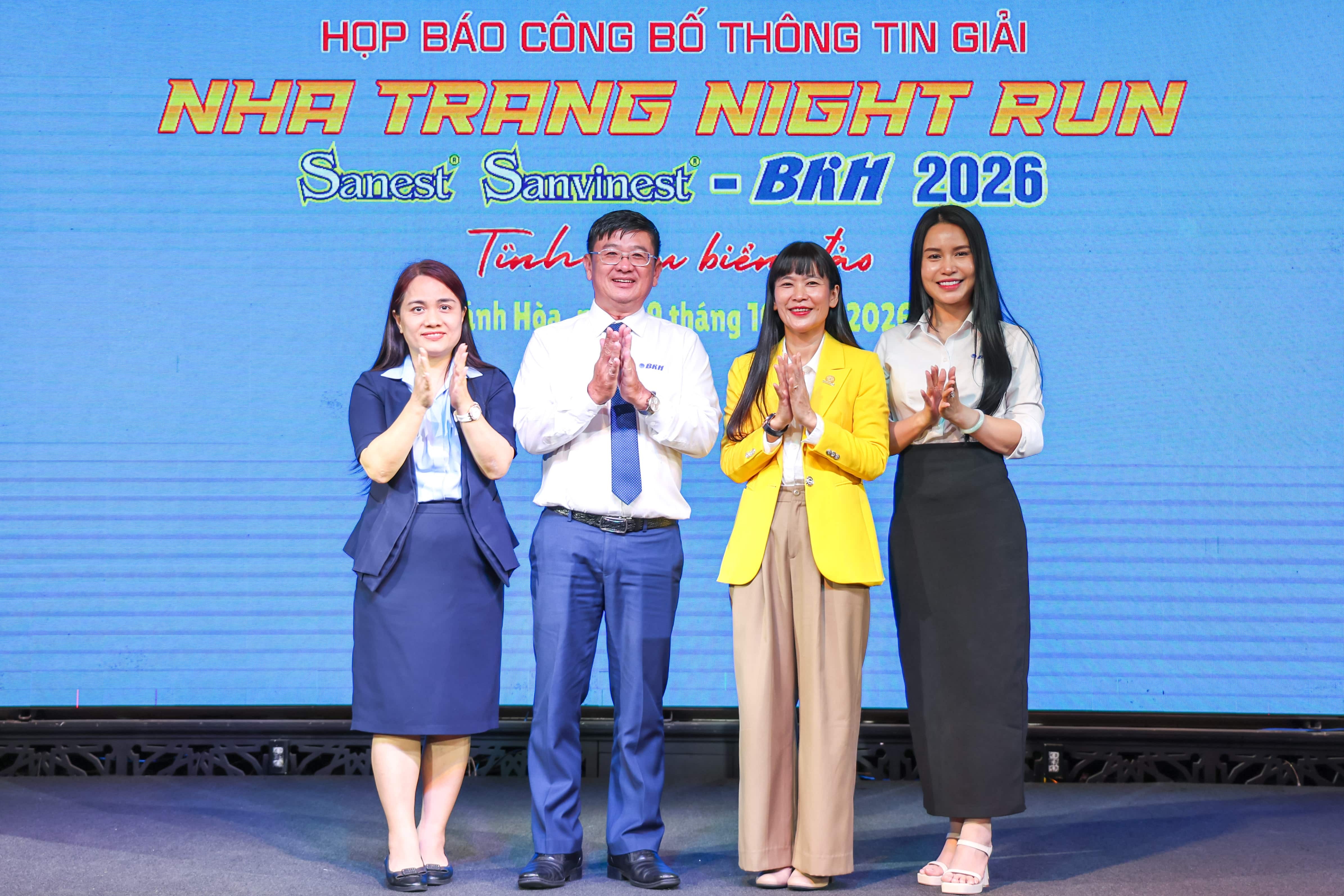 HỌP BÁO CÔNG BỐ GIẢI CHẠY NHA TRANG NIGHT RUN SANEST SANVINEST - BKH 2026