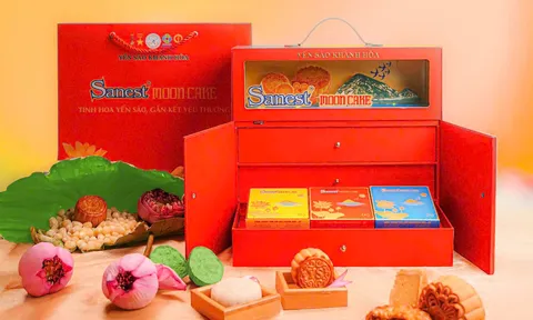 SANEST MOONCAKE 2025 TINH HOA YẾN SÀO – GẮN KẾT YÊU THƯƠNG “Trung thu – mùa trăng của ký ức và tình thân”