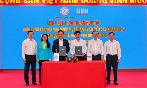 YẾN SÀO KHÁNH HÒA KÝ KẾT HỢP TÁC CHIẾN LƯỢC VỚI ĐẠI HỌC KINH TẾ TP. HỒ CHÍ MINH