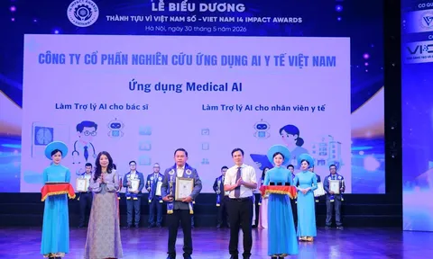 Medical AI nhận giải thưởng chuyển đổi số cấp quốc gia