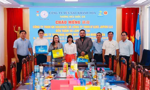 CÔNG TY YẾN SÀO KHÁNH HÒA HỢP TÁC VỚI CÁC ĐỐI TÁC NHẬT BẢN