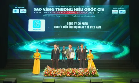 Medical AI nhận giải thưởng “Top 10 Thương hiệu hàng đầu Việt Nam 2026”