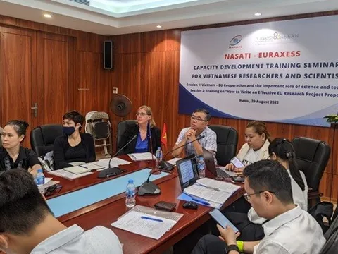 Hội thảo Nâng cao năng lực cho các nhà khoa học, các nhà nghiên cứu Việt Nam trong tìm kiếm các cơ hội hợp tác với Liên minh châu Âu
