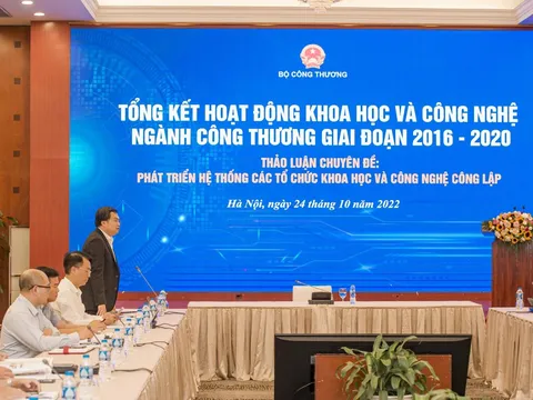Ngành Công Thương tái cơ cấu hệ thống tổ chức khoa học & công nghệ