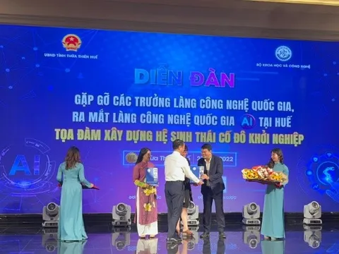 Ra mắt Làng Công nghệ quốc gia AI tại Huế