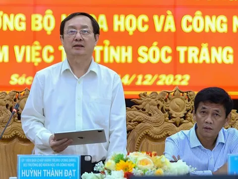 'Đưa khoa học công nghệ làm trụ cột phát triển kinh tế Sóc Trăng'