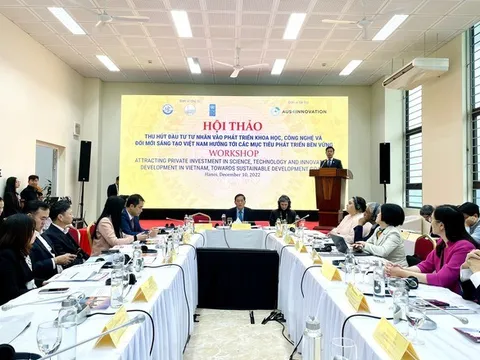 Thu hút đầu tư tư nhân vào phát triển khoa học, công nghệ và đổi mới sáng tạo Việt Nam