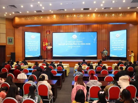 Trao Giải thưởng báo chí về khoa học và công nghệ năm 2021