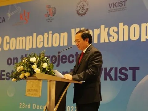 Lễ tổng kết Dự án “Hợp tác xây dựng Viện Khoa học và Công nghệ Việt Nam - Hàn Quốc tại Việt Nam” (Dự án VKIST)