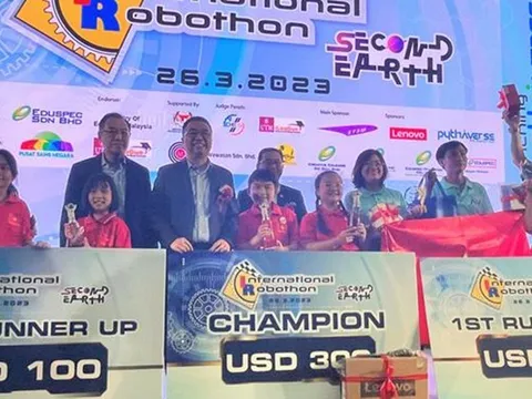 Việt Nam giành nhiều giải thưởng tại cuộc thi Robothon quốc tế 2023