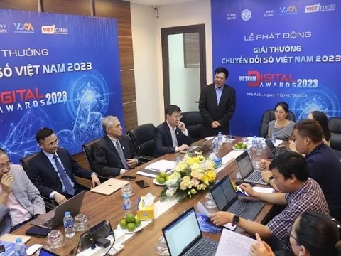 Khởi động giải thưởng chuyển đổi số Việt Nam năm 2023