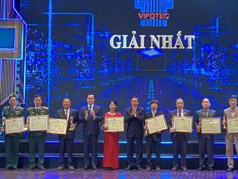 43 công trình khoa học đoạt giải Vifotec 2022
