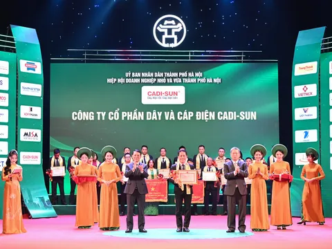 CADI-SUN đón nhận bằng khen của TP Hà Nội