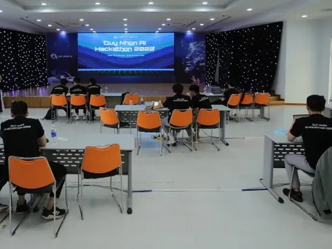 Cạnh tranh gắt gao về điểm số tại chung kết AI Hackathon 2022