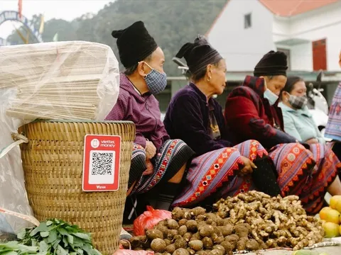 Mô hình Chợ 4.0 - thanh toán không dùng tiền mặt