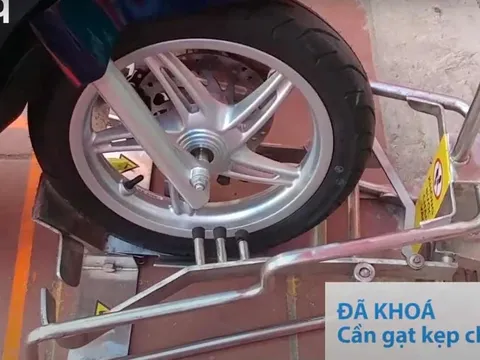 Khóa xe chống trộm bằng nhận diện khuôn mặt