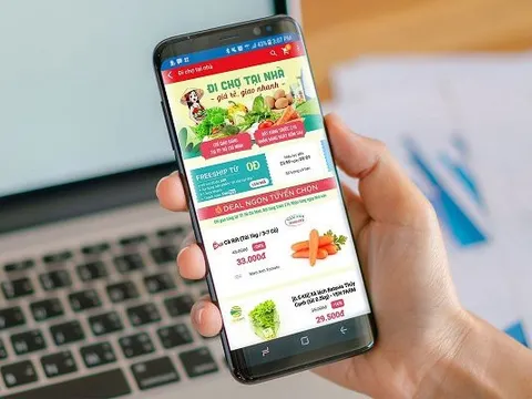 Sàn thương mại điện tử tăng tốc bán hàng thiết yếu cho người dân vùng dịch