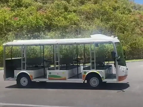 Xe điện tự hành của Vingroup có thể chạy tối đa 30km/h không cần người lái