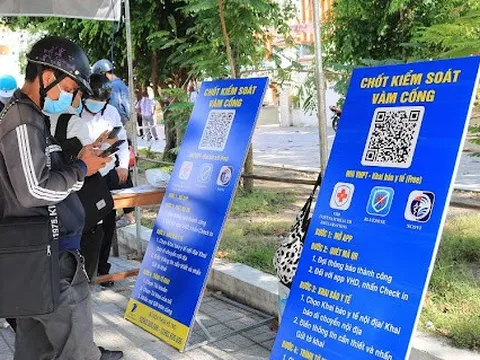 Người dân sẽ dùng chung 1 tờ khai y tế, 1 mã QR Code khi qua chốt kiểm dịch