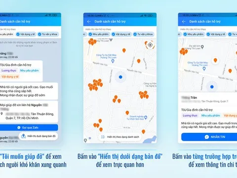 Những ứng dụng giúp người dân tìm trợ giúp khẩn cấp về lương thực, y tế