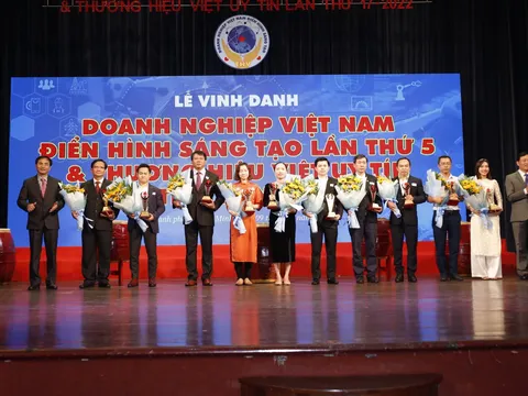Lễ vinh danh Doanh nghiệp Việt Nam điểm hình sáng tạo lần thứ 5 và Thương hiệu Việt uy tín lần thứ 17 năm 2022