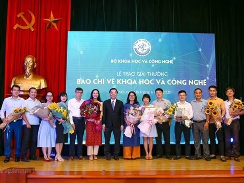 Công bố Giải thưởng Báo chí về khoa học và công nghệ năm 2020