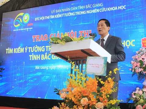 Sở Khoa học và Công nghệ tỉnh Bắc Giang kỷ niệm 60 năm ngày thành lập (19/10/1961-19/10/2021) và Khai trương sàn giao dịch công nghệ và thiết bị trực tuyến