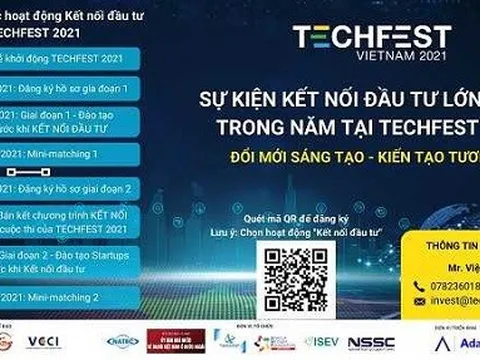 Sự kiện Kết nối đầu tư lớn nhất trong năm tại Techfest 2021