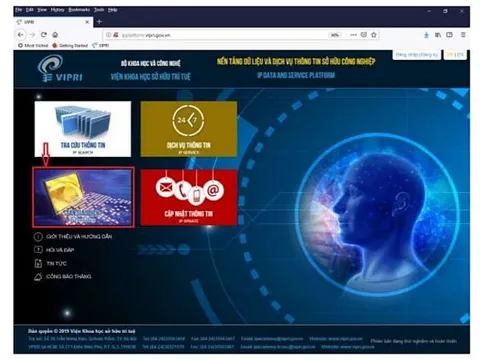 Thiết lập, duy trì và phát triển cơ sở dữ liệu thông tin trực tuyến về đối tượng sở hữu công nghiệp và công cụ khai thác phục vụ doanh nghiệp nhỏ và vừa