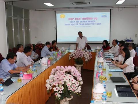 Hiệp hội Doanh nghiệp KH & CN Việt Nam - Họp Ban Thường vụ