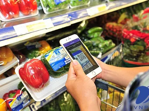 Nội dung bắt buộc thể hiện bằng phương thức điện tử trên nhãn hàng hóa