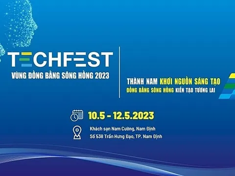 Techfest vùng Đồng bằng sông Hồng 2023 được tổ chức tại TP. Nam Định