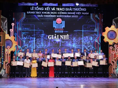 Công trình nghiên cứu của Viện Ứng dụng công nghệ đạt Giải nhì Giải thưởng Sáng tạo khoa học công nghệ Việt Nam (VIFOTECH) - Năm 2022