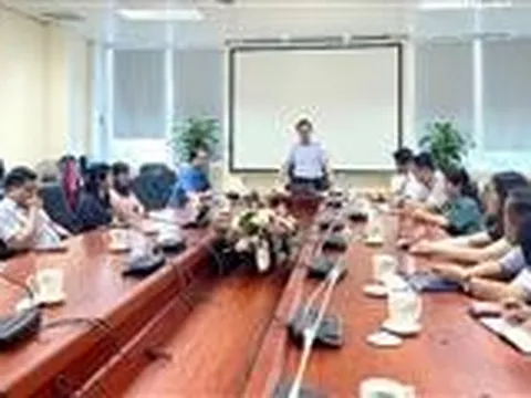 Thứ trưởng Bộ Khoa học và Công nghệ Nguyễn Hoàng Giang đến thăm và làm việc với Văn phòng các Chương trình trọng điểm cấp nhà nước