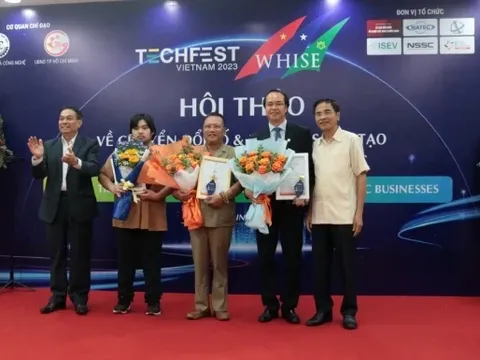IPSTAR 2023: Chủ tịch VST Hoàng Đức Thảo nhận giải TOP 1 Chủ đơn có nhiều sáng chế, giải pháp hữu ích