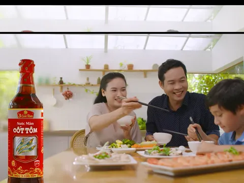 Nước mắm 3 Con Tôm Cốt Tôm - Nước mắm ngon thượng hạng