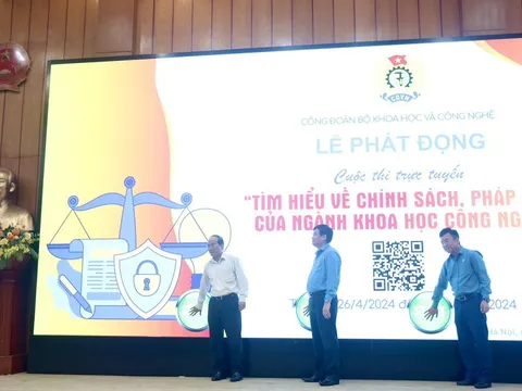 Lễ phát động cuộc thi trực tuyến tìm hiểu về chính sách, pháp luật của ngành Khoa học và Công nghệ