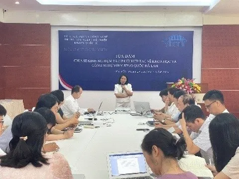 Tọa đàm "Chia sẻ kinh nghiệm và cơ hội hợp tác về khoa học và công nghệ với Vương quốc Hà Lan"