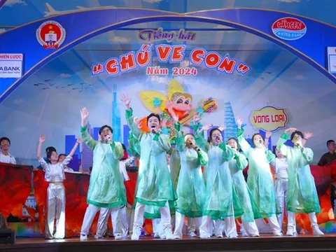 Tưng bừng khai mạc Hội thi Tiếng hát Chú ve con học sinh, học viên thành phố 2024
