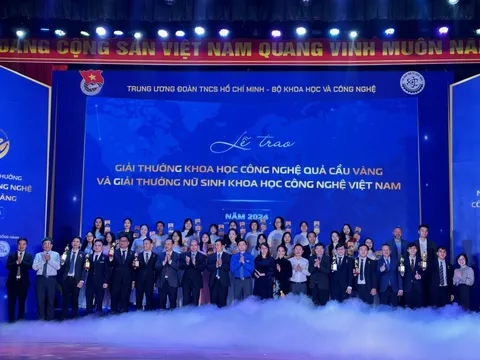 Quả Cầu Vàng năm 2024: Vinh danh những tài năng trẻ xuất sắc trong lĩnh vực KH&CN