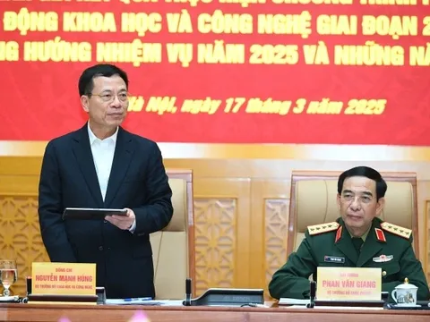 'Kết nối dân sự và quân sự là việc của Bộ Khoa học và Công nghệ'