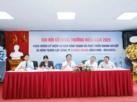 CADI-SUN đặt mục tiêu tăng trưởng doanh thu 15% năm 2025
