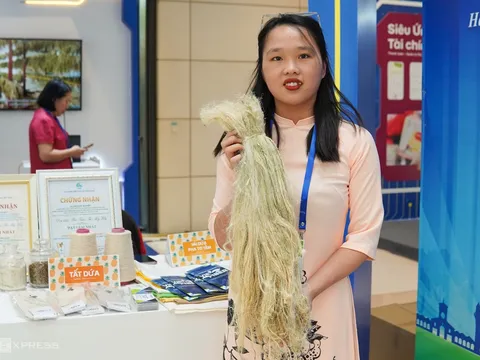 Loạt sản phẩm khoa học công nghệ tại triển lãm tăng trưởng xanh