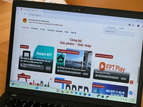 Công bố 32 sản phẩm khoa học công nghệ tiêu biểu trên cổng thông tin đổi mới sáng tạo