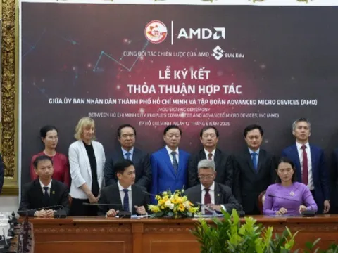 Thành phố Hồ Chí Minh hợp tác Tập đoàn AMD của Hoa Kỳ phát triển công nghệ cao và trí tuệ nhân tạo