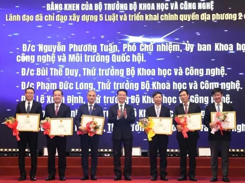 Vinh danh tập thể, cá nhân đạt thành tích về khoa học công nghệ