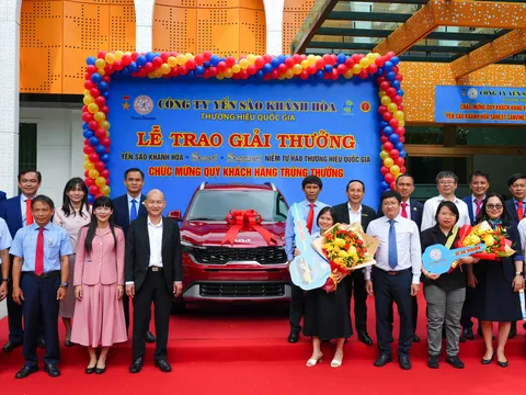 “Yến sào Khánh Hòa Sanest Sanvinest - Niềm tự hào thương hiệu quốc gia 2025”